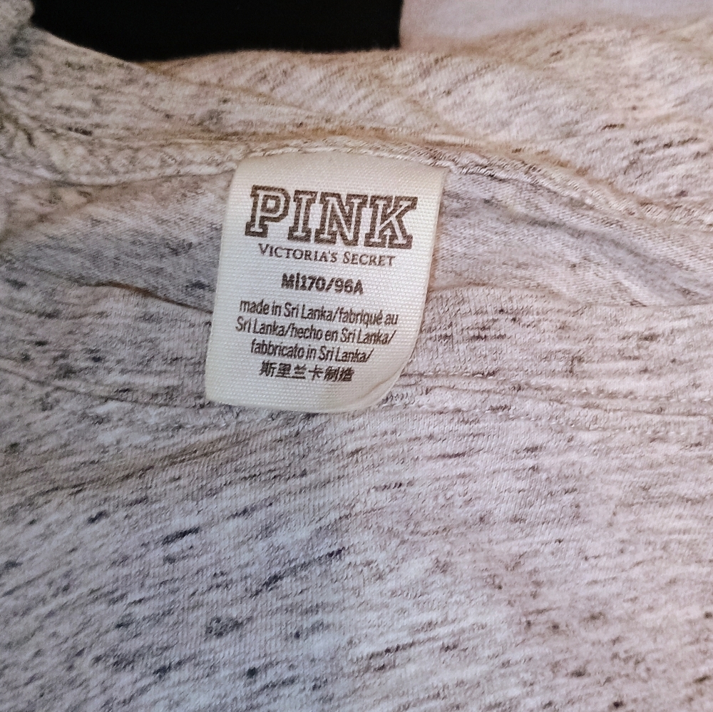 VS Pink Bundle Of 5 Sz Medium Gray Hoodies/ Sweatshirts - Picture 2 of 15